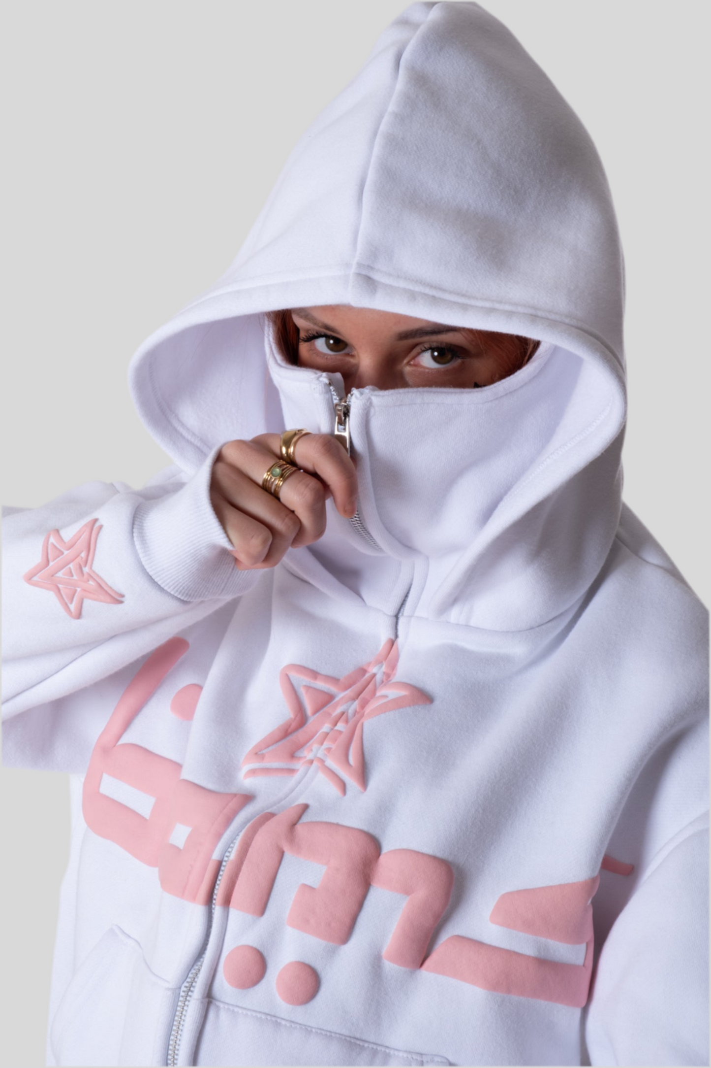 Mask hoodie Bams “Born to be different”