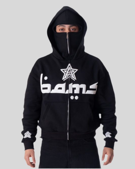Mask hoodie Bams “Born to be different”