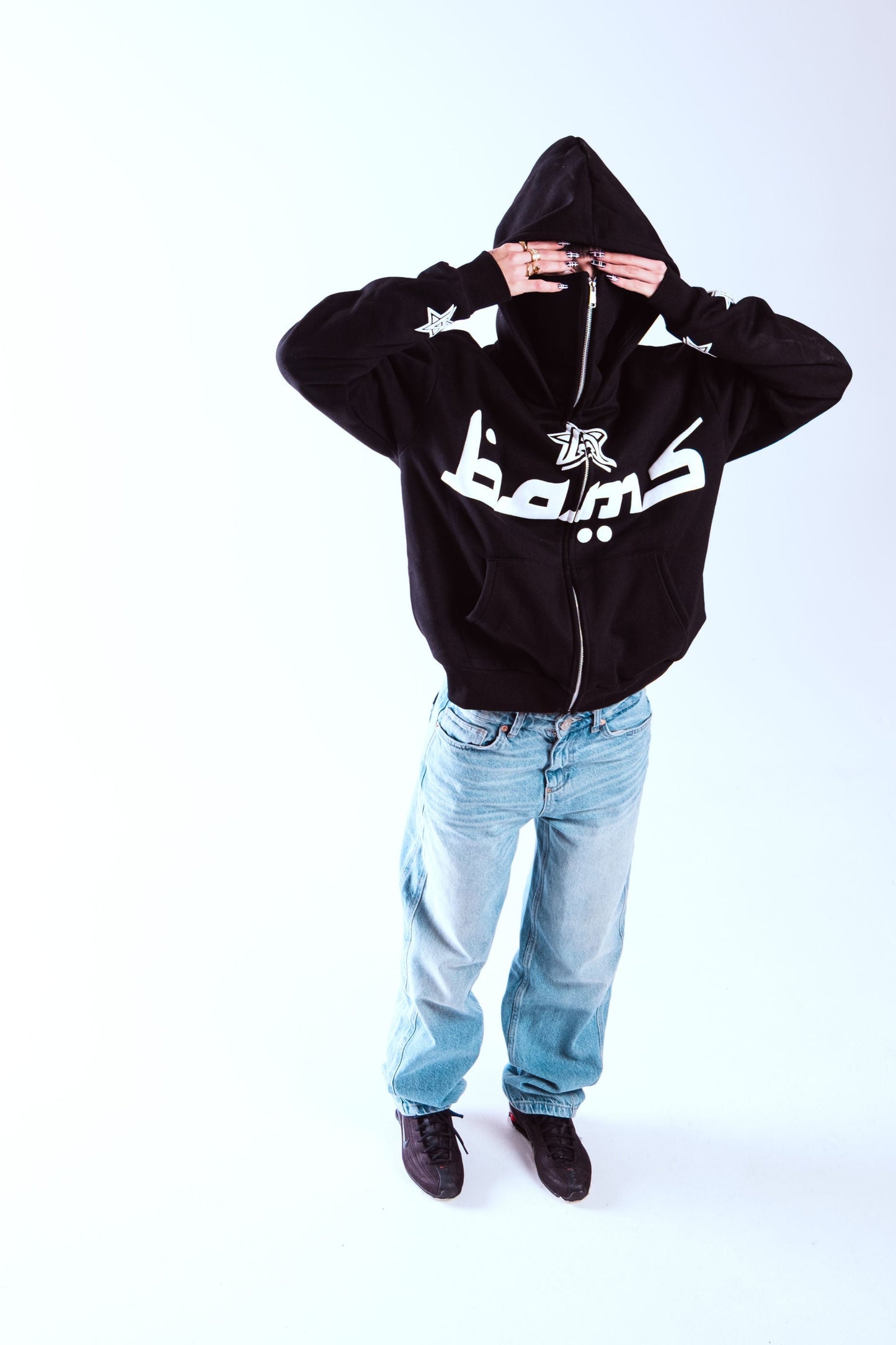Mask hoodie BAMS “Born to be different”