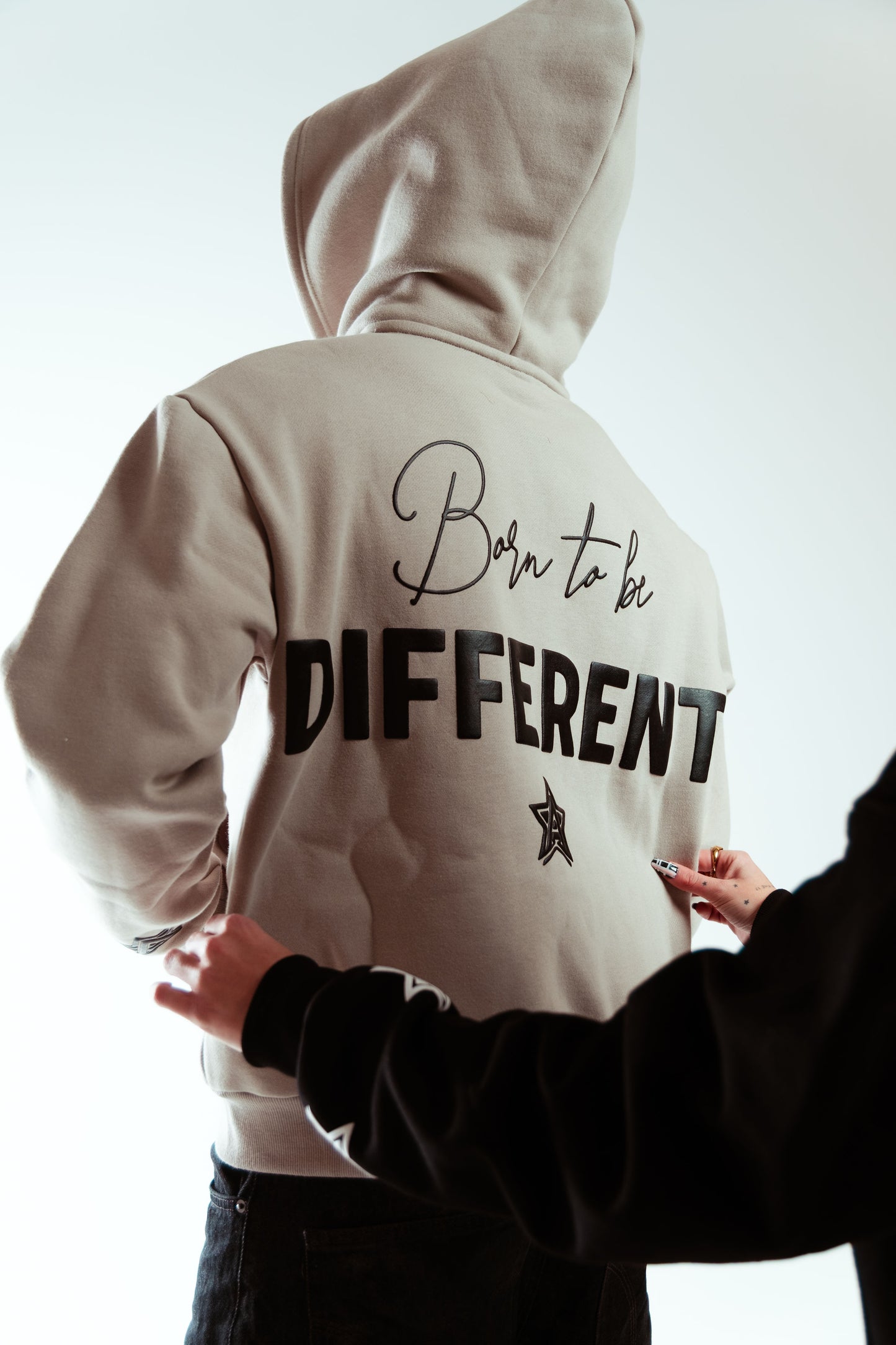 Mask hoodie BAMS “Born to be different”