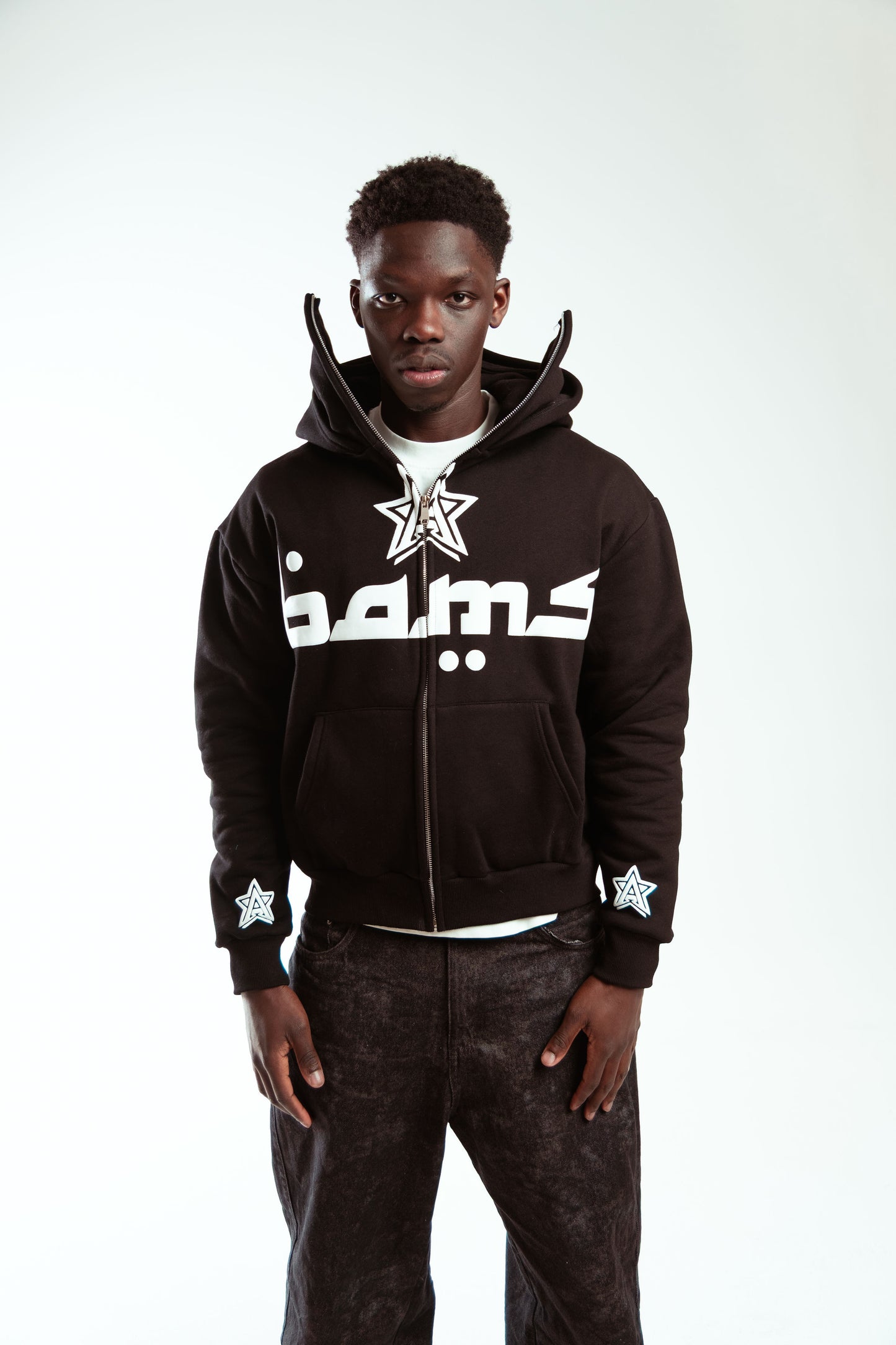 Mask hoodie BAMS “Born to be different”