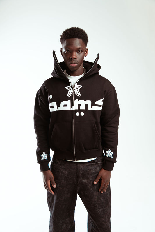 Mask hoodie BAMS “Born to be different”